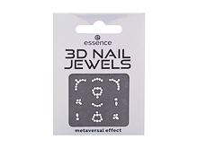 Maniküre Essence 3D Nail Jewels 02 Mirror Universe 1 Packung
