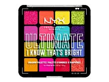 Fard à paupières NYX Professional Makeup Ultimate I Know That´s Bright 12,8 g