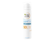 Protezione solare viso Garnier Ambre Solaire Super UV Over Makeup Protection Mist SPF50 75 ml
