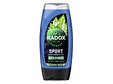 Gel douche Radox Sport Mint And Sea Salt 3-in-1 Shower Gel 225 ml
