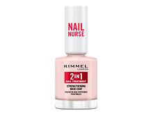 Vernis à ongles Rimmel London Nail Nurse 2in1 Strenghtening Base Coat 12 ml