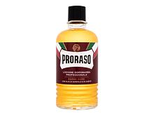 Dopobarba PRORASO Red After Shave Lotion 400 ml scatola danneggiata