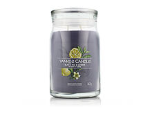 Duftkerze Yankee Candle Signature Black Tea & Lemon 567 g
