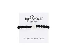 Élastique à cheveux By Eloise London Silver Bling Diamanté Bolt Black 1 St. Black