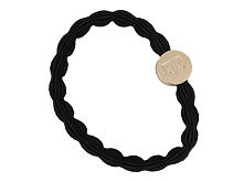 Élastique à cheveux By Eloise London Letter Charms Gold B 1 St. Black