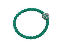 Élastique à cheveux By Eloise London Bling Charms Disco Ball Emerald Green 1 St.