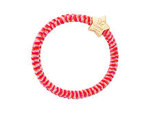 Haargummi By Eloise London Velvet Gold Star 1 St. Pink Fizz