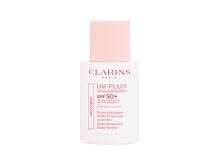 Sonnenschutz fürs Gesicht Clarins UV Plus Skin Barrier Invisible Multi-Protective Daily Scre SPF50+ 30 ml