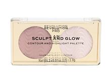 Palette de maquillage Makeup Revolution London Revolution PRO Sculpt And Glow 4 g Sands Of Time