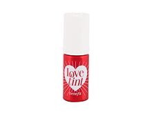Lippenstift Benefit Lovetint Fiery-Red Tinted Lip & Cheek Stain 6 ml