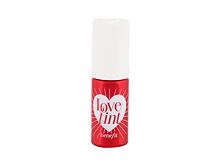 Lippenstift Benefit Lovetint Fiery-Red Tinted Lip & Cheek Stain 6 ml