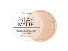 Cipria Rimmel London Stay Matte 14 g 005 Silky Beige