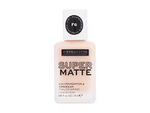 Foundation Revolution Relove Super Matte 2 in 1 Foundation & Concealer 24 ml F6