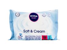 Salviettine detergenti Nivea Baby Soft & Cream 20 St.
