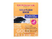 Maschera per il viso Dermacol Gold Elixir 16 ml