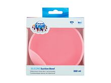 Vaisselle Canpol Babies Silicone Suction Bowl Pink 330 ml