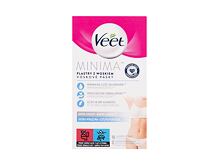 Prodotti depilatori Veet Minima Hypoallergenic Wax Strip Bikini And Underarms Sensitive Skin 16 St.