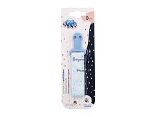 Catena per il ciuccio Canpol babies Bonjour Paris Soother Clip With Ribbon Blue 1 St.