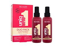 Spray curativo per i capelli Revlon Professional Uniq One All In One Hair Treatment Duo Pack 2x150 m
