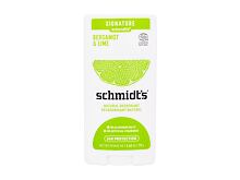 Déodorant schmidt's Bergamot & Lime Natural Deodorant 75 g