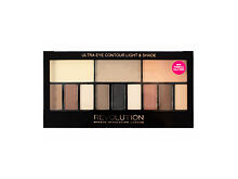 Fard à paupières Makeup Revolution London Ultra Eye Contour Light & Shade 14 g