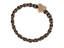 Haargummi By Eloise London Metallic Gold Heart 1 St. Toffee