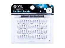 Faux cils Ardell Individuals Duralash Knot-Free Naturals Combo Pack 56 St. Black