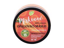 Sonnenschutz fürs Gesicht Vivaco Bio Carrot Suntan Butter SPF15 150 ml