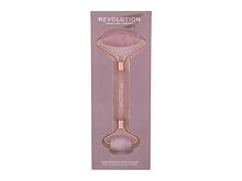 Rullo e pietra per massaggi Revolution Skincare Roller Rose Quartz Facial Roller 1 St.