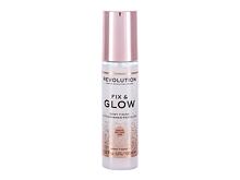 Fissatore make-up Makeup Revolution London Fix & Glow Dewy Finish 100 ml