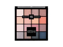 Fard à paupières Gabriella Salvete Palette 16 Shades 20,8 g 01 Gold
