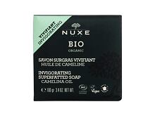 Pain de savon NUXE Bio Organic Invigorating Superfatted Soap Camelina Oil 100 g
