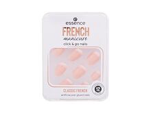 Kunstnägel Essence French Manicure Click & Go Nails 12 St. 01 Classic French