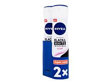 Antitraspirante Nivea Black & White Invisible Clear 48h 2x150 ml