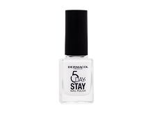 Vernis à ongles Dermacol 5 Day Stay 11 ml 56 Arctic White