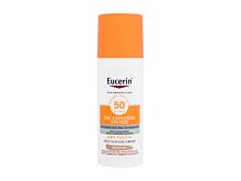 Soin solaire visage Eucerin Sun Oil Control Tinted Dry Touch Sun Gel-Cream SPF50+ 50 ml Medium
