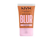 Fond de teint NYX Professional Makeup Bare With Me Blur Tint Foundation 30 ml 12 Medium Dark