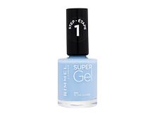 Smalto per le unghie Rimmel London Super Gel STEP1 12 ml 025 Urban Purple