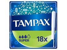 Tampon Tampax Non-Plastic Super 18 St.