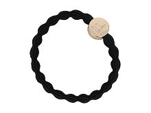 Élastique à cheveux By Eloise London Letter Charms Gold F 1 St. Black