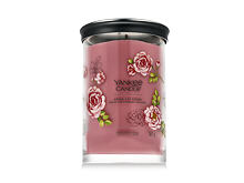 Candela profumata Yankee Candle Signature Fresh Cut Roses Tumbler 567 g
