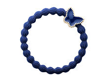 Haargummi By Eloise London Enamel Gold Butterfly 1 St. Navy