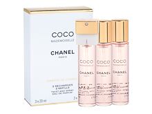 Eau de parfum Chanel Coco Mademoiselle Recharge 3x 20 ml 20 ml
