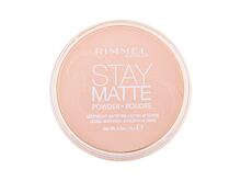 Puder Rimmel London Stay Matte 14 g 005 Silky Beige