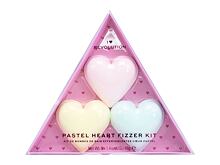 Badebombe I Heart Revolution Heart Pastel Bath Fizzer Kit 40 g Strawberry Sets