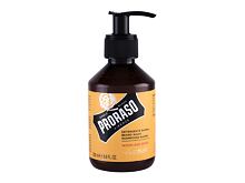 Shampoing à barbe PRORASO Wood & Spice  Beard Wash 200 ml