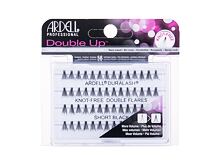 Falsche Wimpern Ardell Double Up  Duralash Knot-Free Double Flares 56 St. Long Black