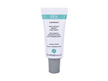 Lokale Hautpflege REN Clean Skincare Clearcalm 3 Non-Drying Spot Treatment 15 ml Tester