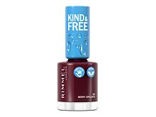 Smalto per le unghie Rimmel London Kind & Free 8 ml 157 Berry Opulence