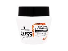 Maschera per capelli Schwarzkopf Gliss Total Repair 2-in-1 Replenish Treatment 300 ml